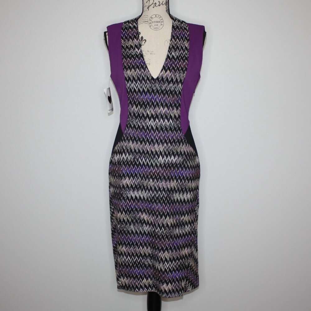 Missoni Women's Ponte-Paneled Crochet Knit Dress in size 42 / US 6 NWT MSRP 1595 - Picture 10 of 16